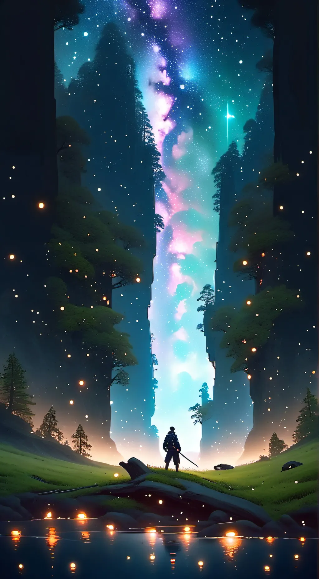 ai character: Dandys world background