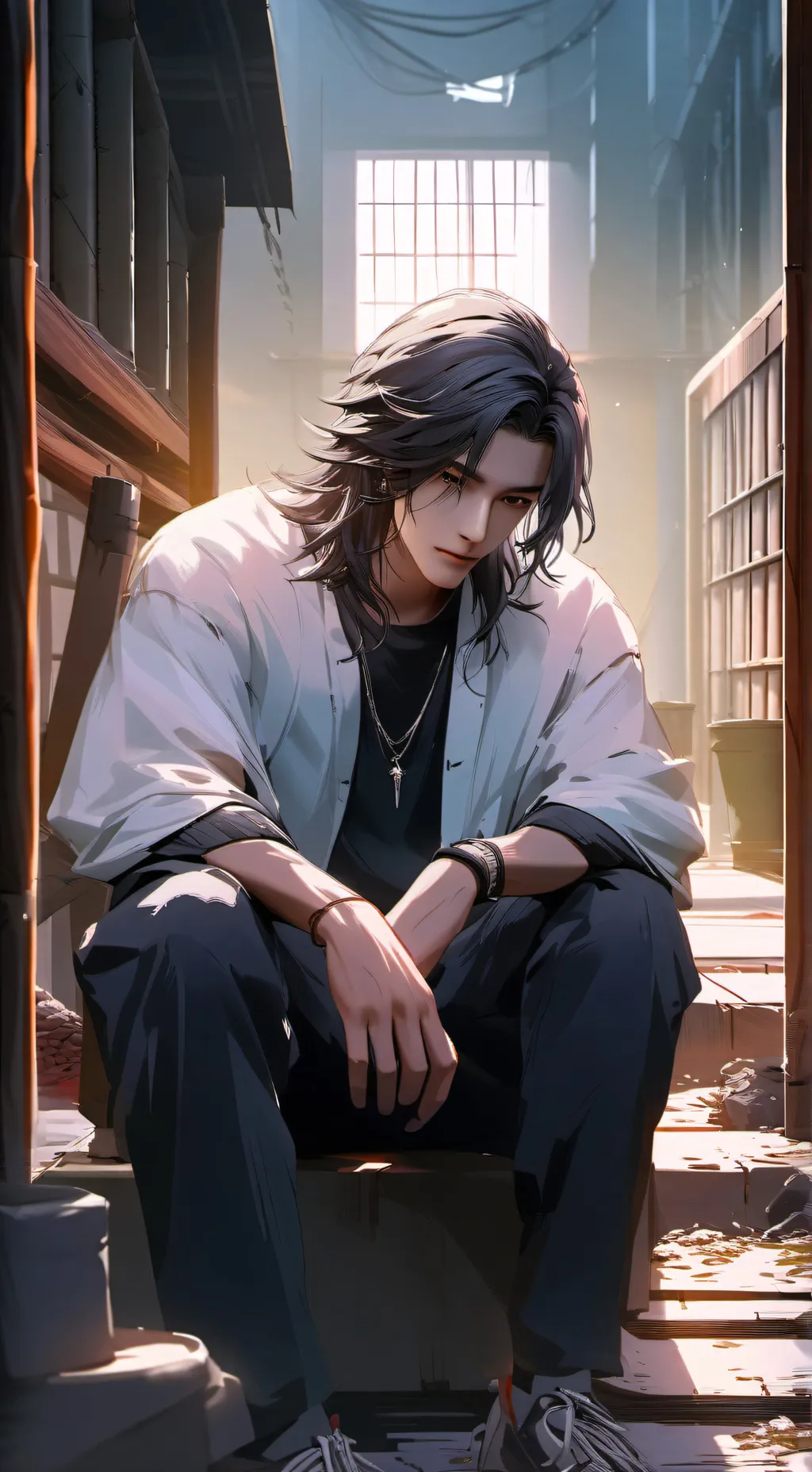 ai character: Dante background