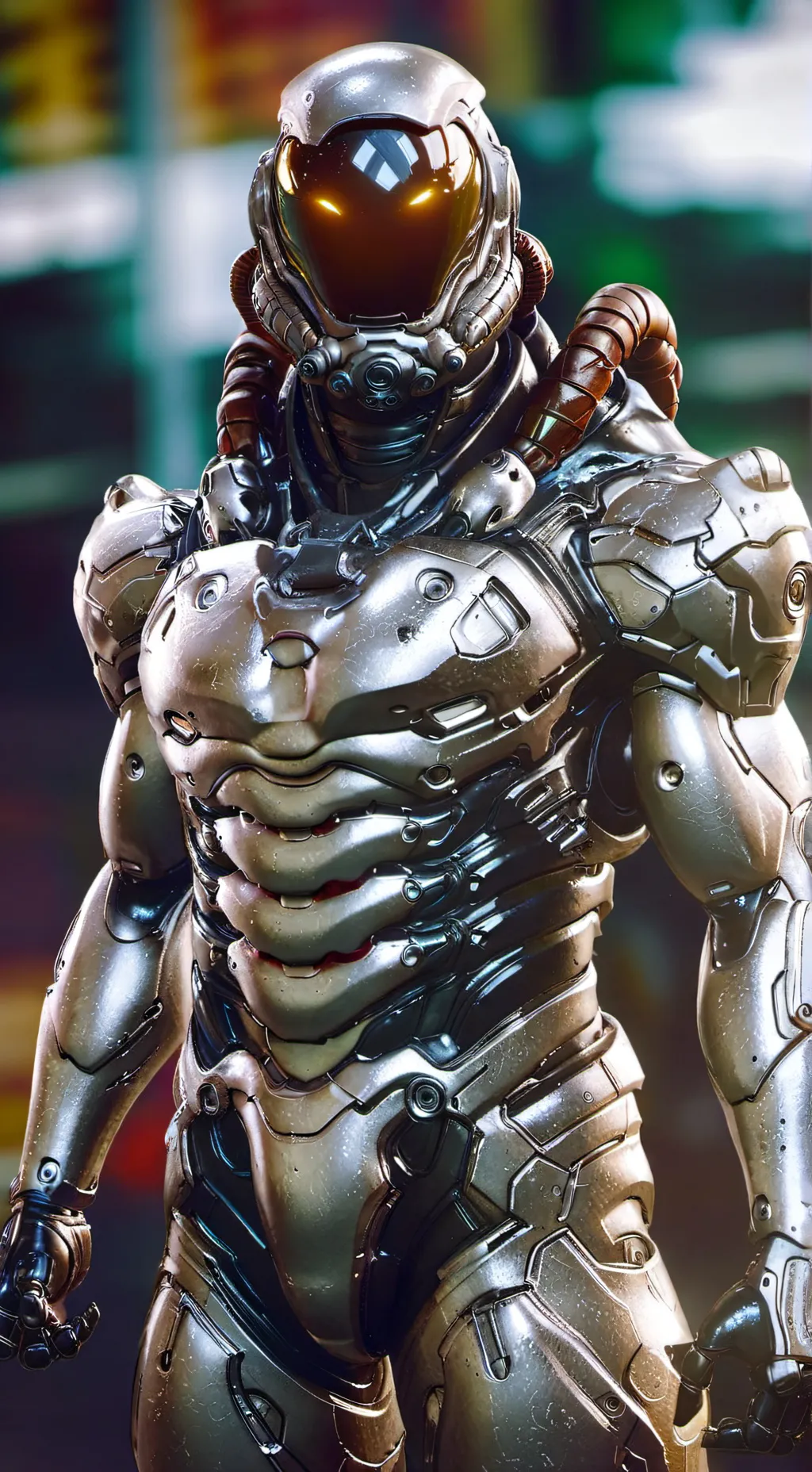 ai character: doom slayer background