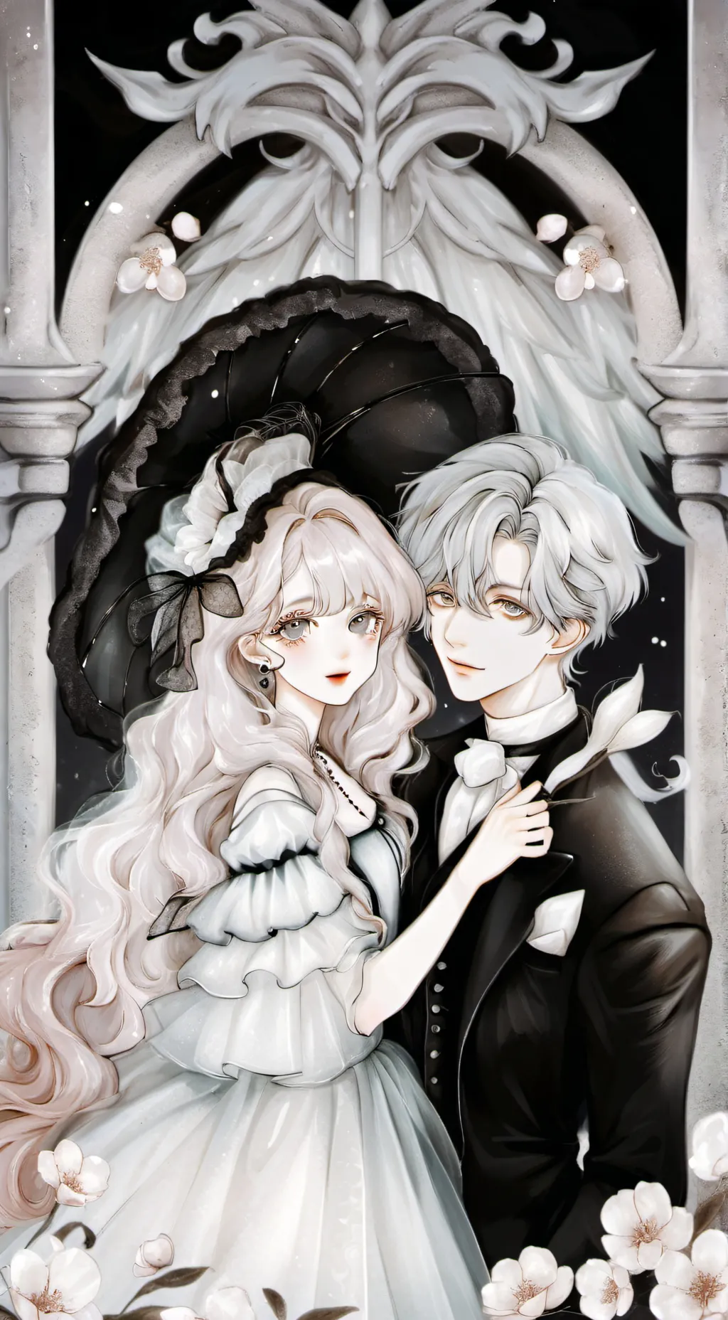 ai character: ds kiss count background