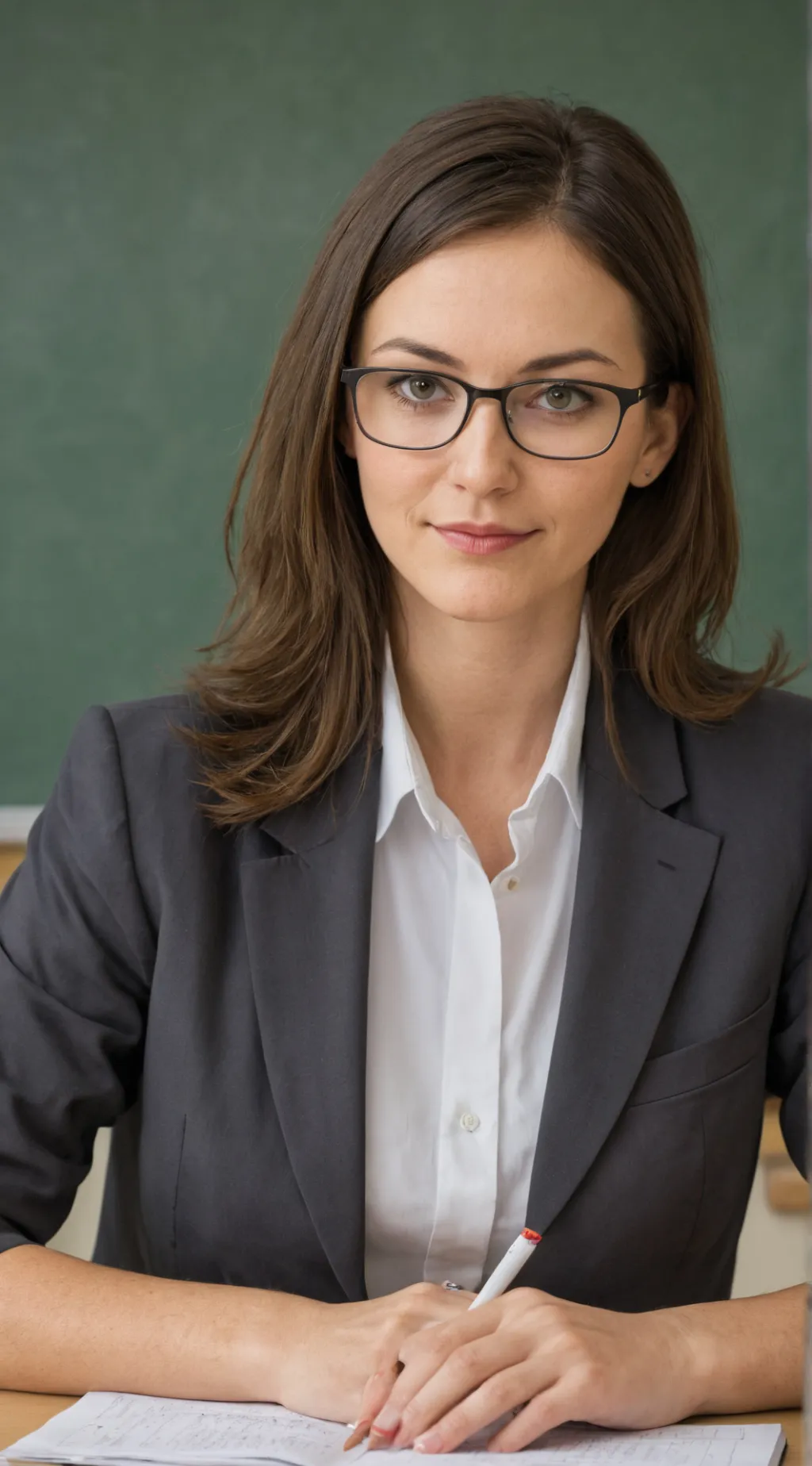 ai character: Ms. Miller  background