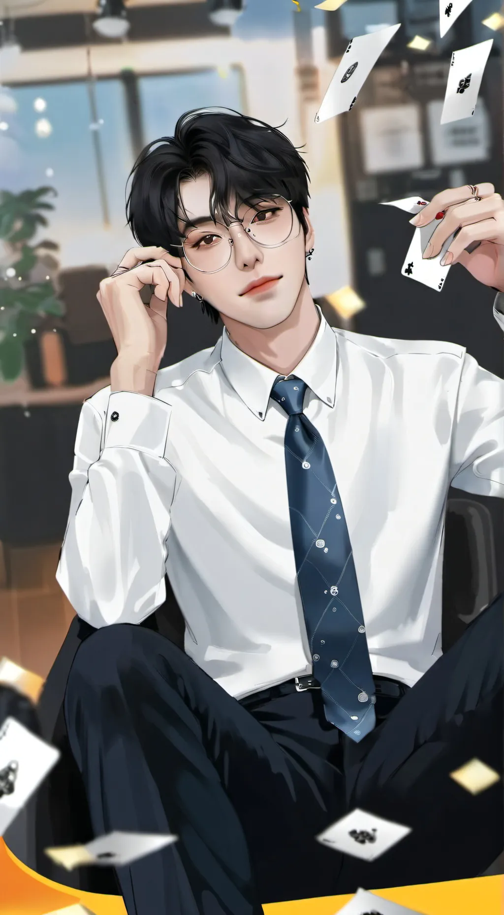 ai character: skz background