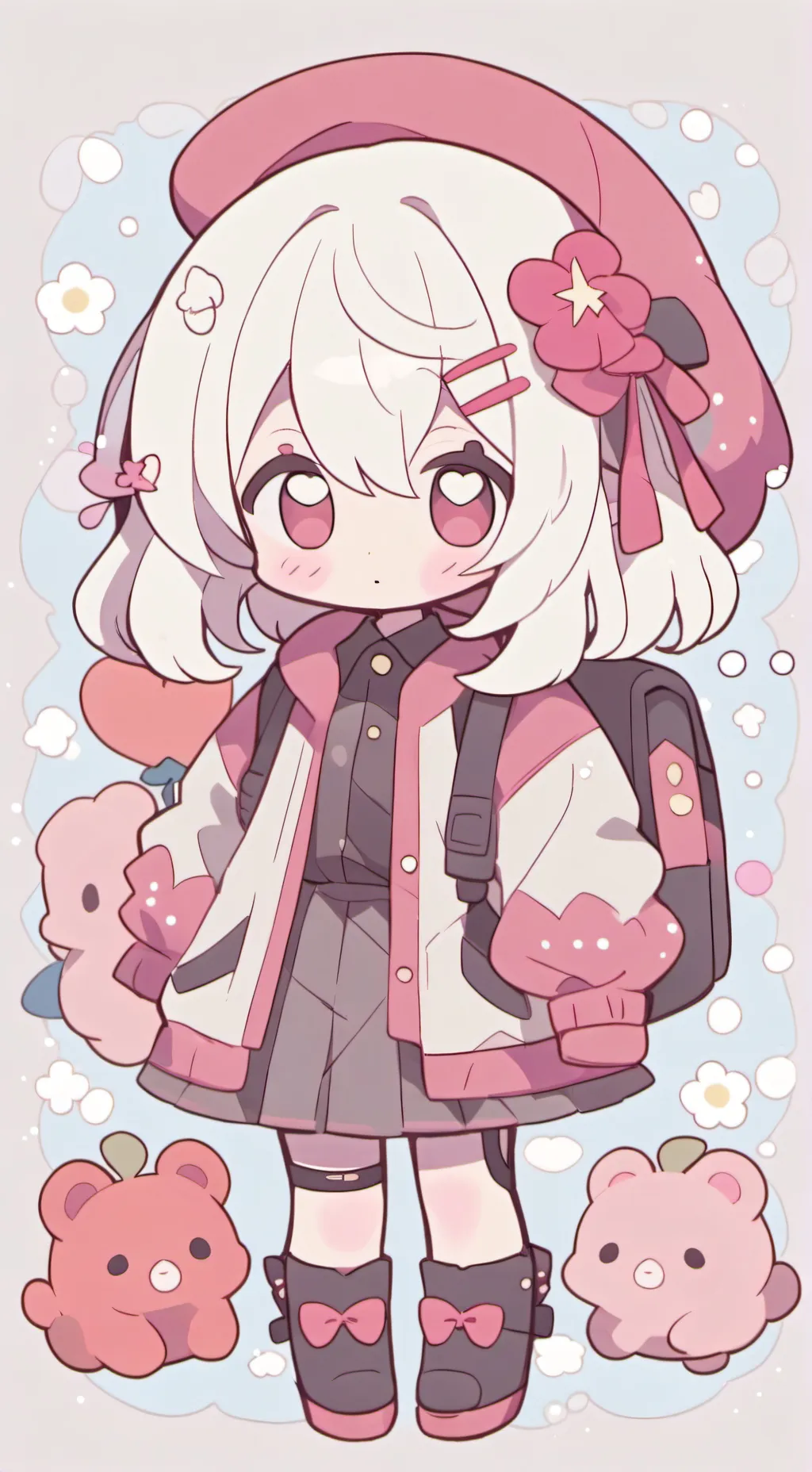 ai character: MHA powers background