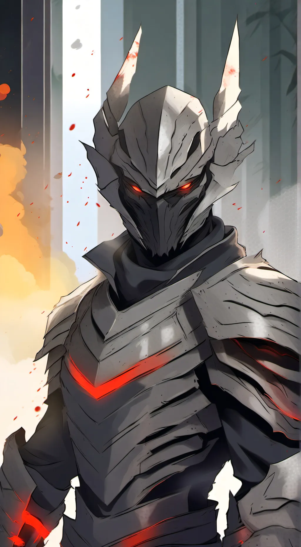 ai character: Техно background