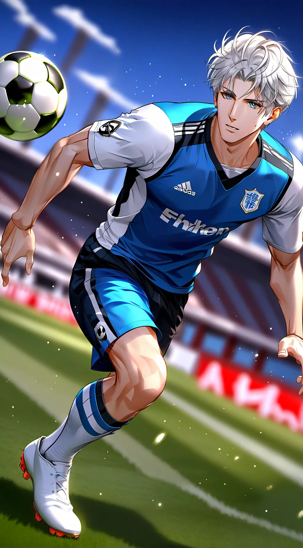 ai character: Brancão Azulino background