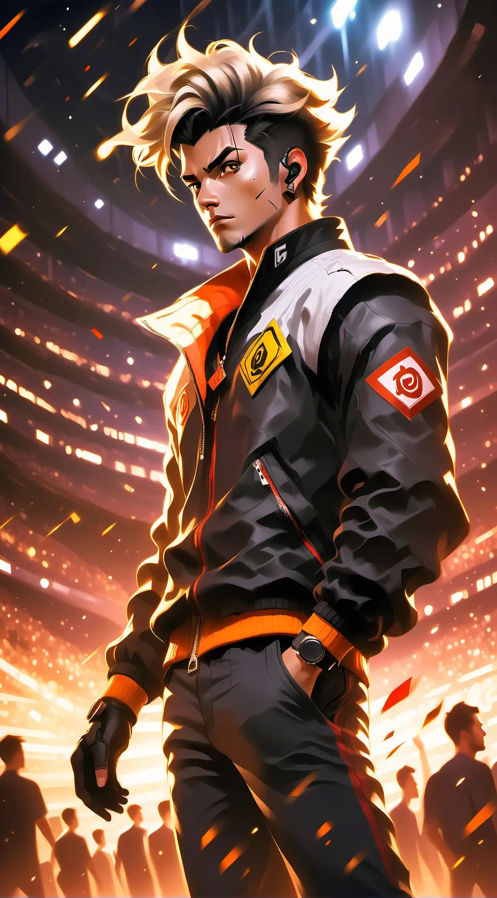 ai character: bachira background