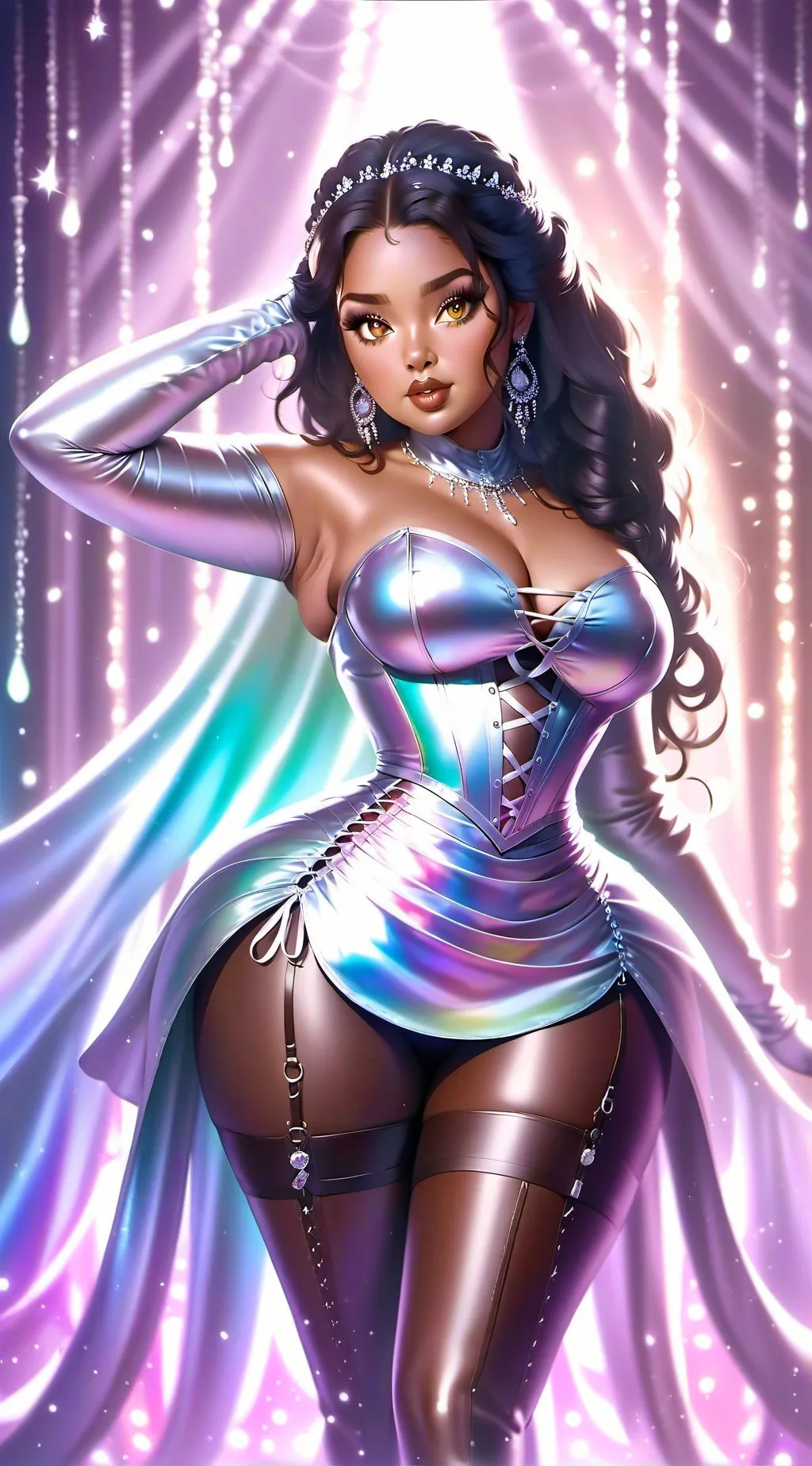 ai character: Audria  background