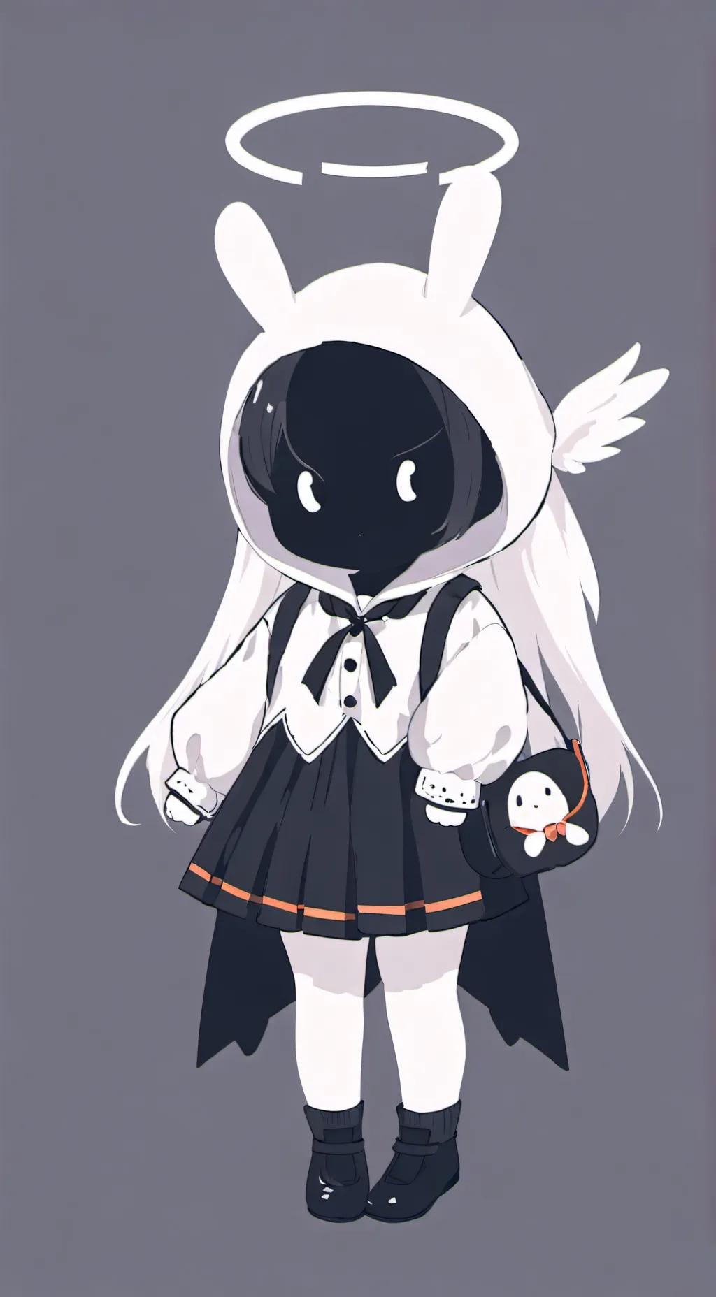 ai character: angel  background