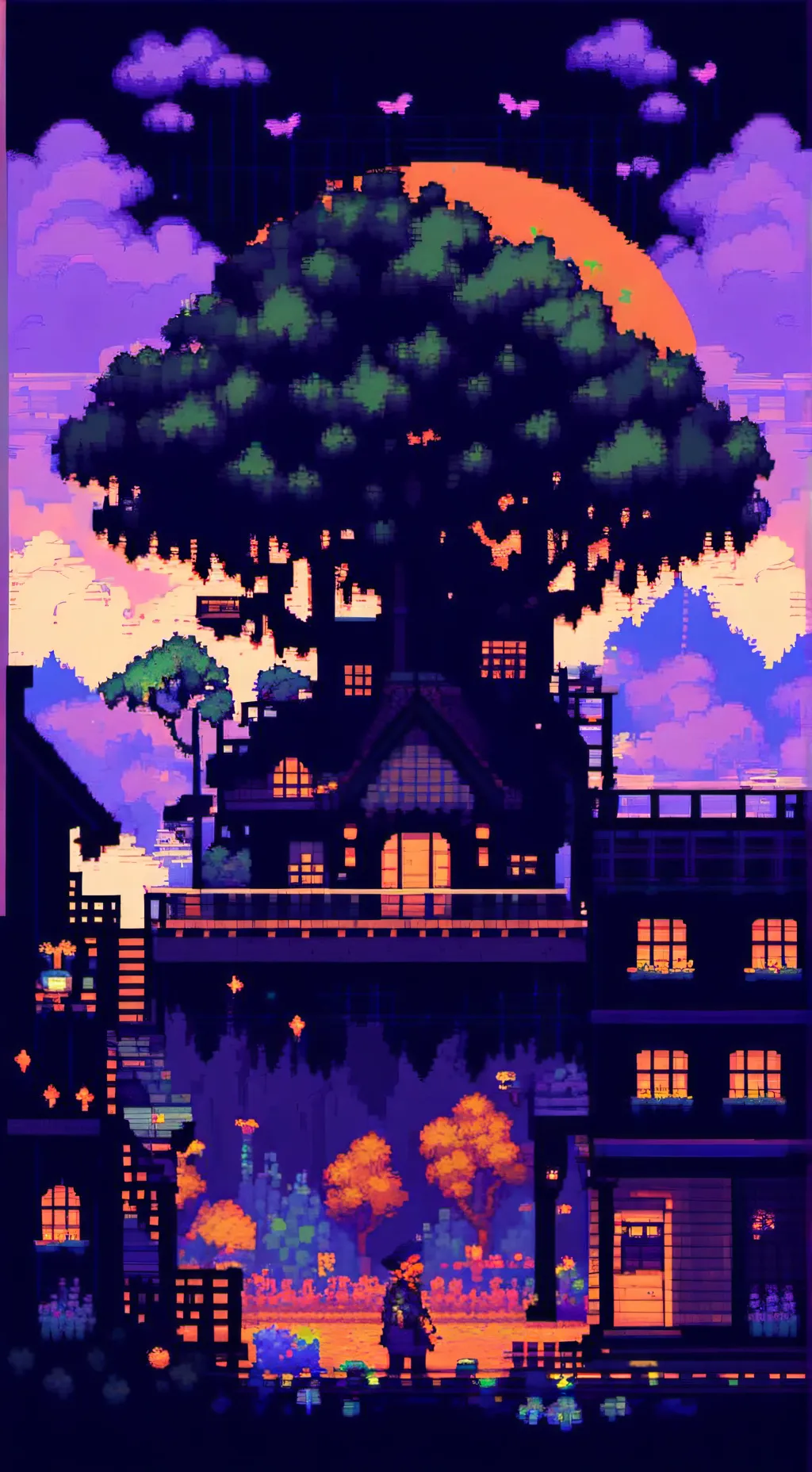 ai character: sad dandy background