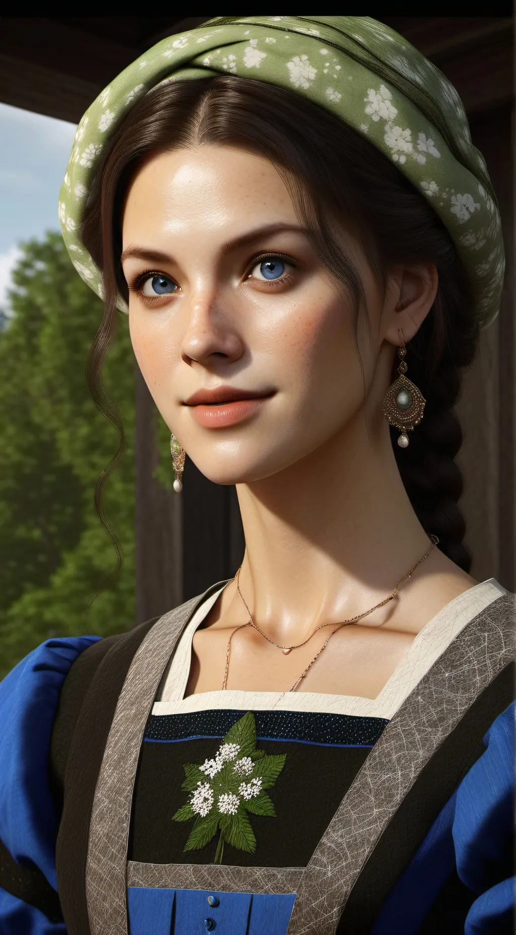 ai character: mila background