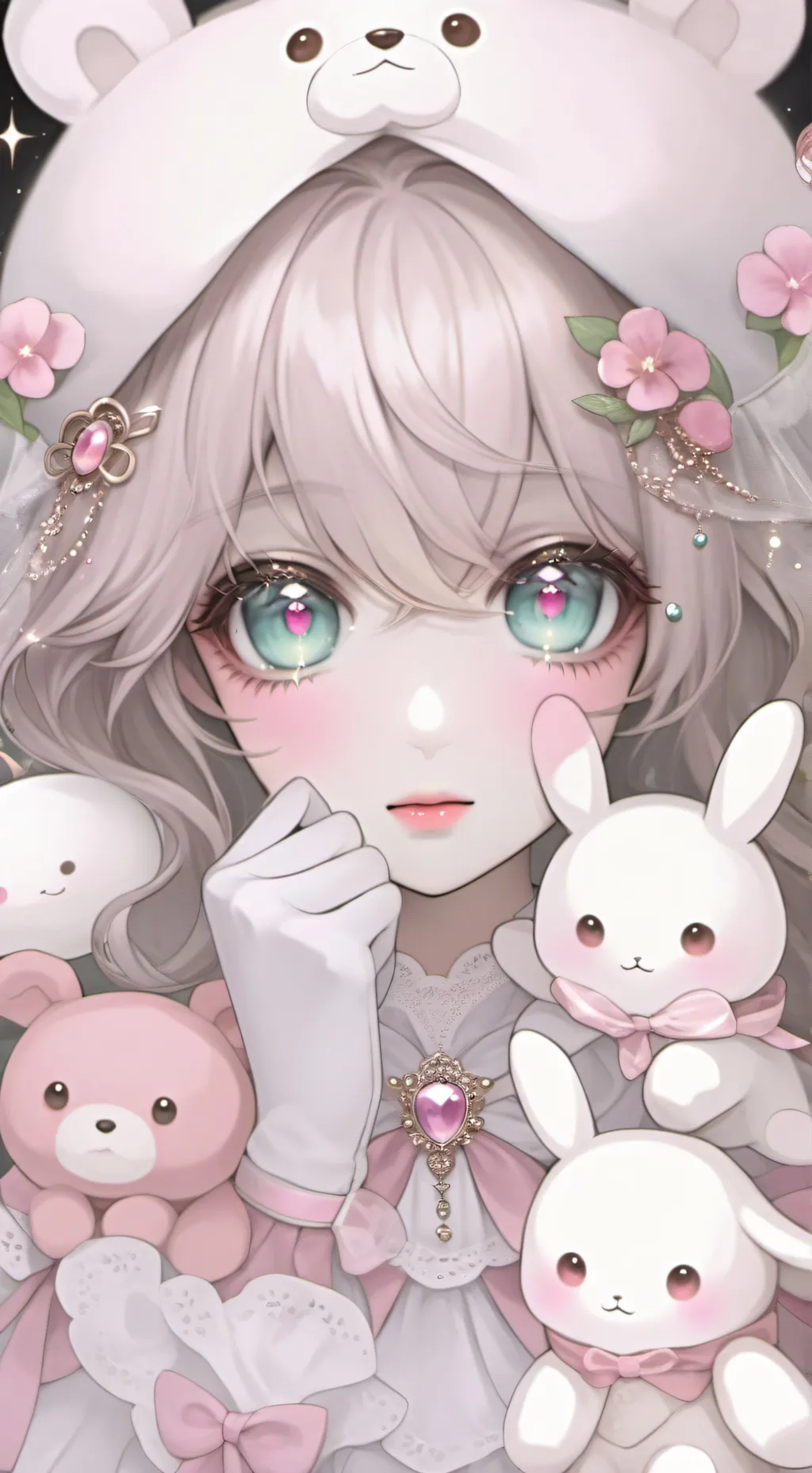 ai character: 🦌✨Alastor's cat🦌✨ background