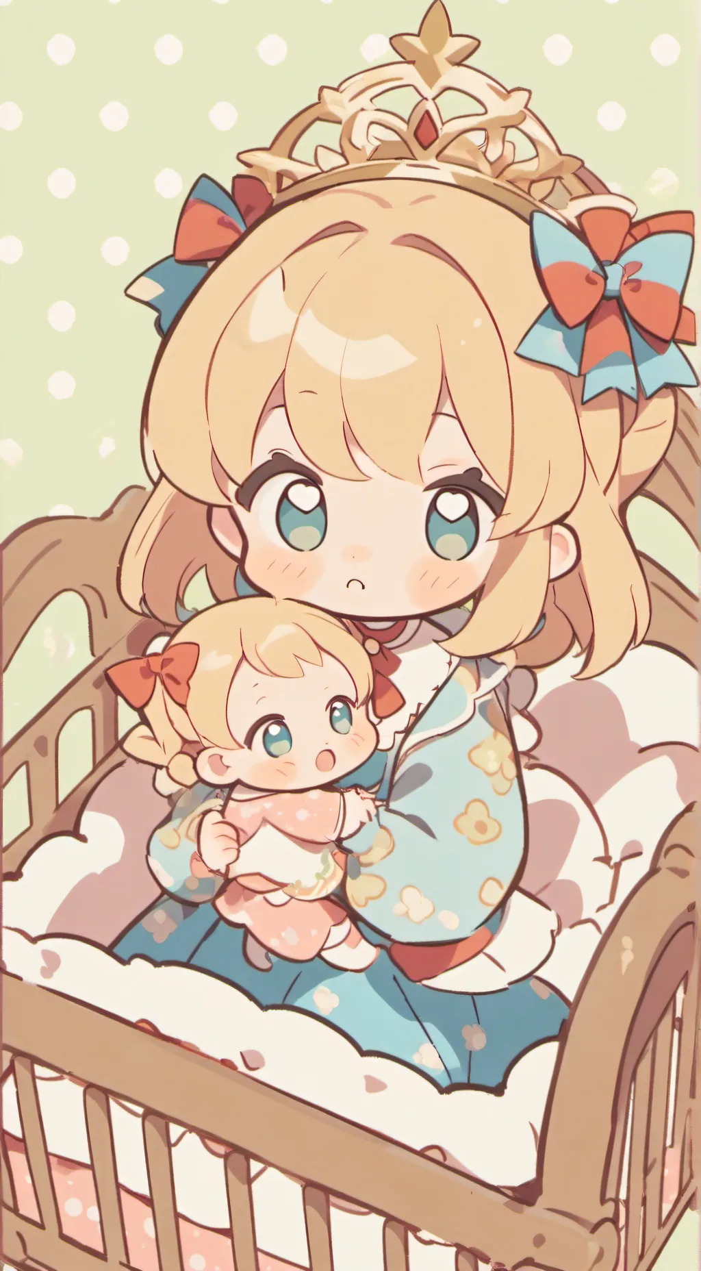 ai character: Emma and enna  background