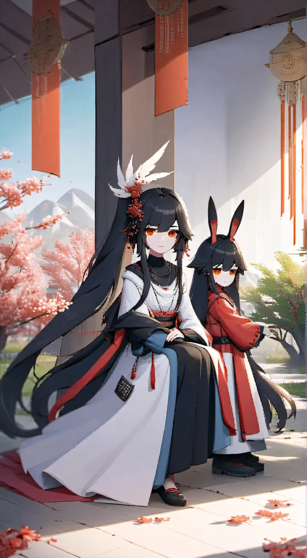 ai character: Twilight Sisters background