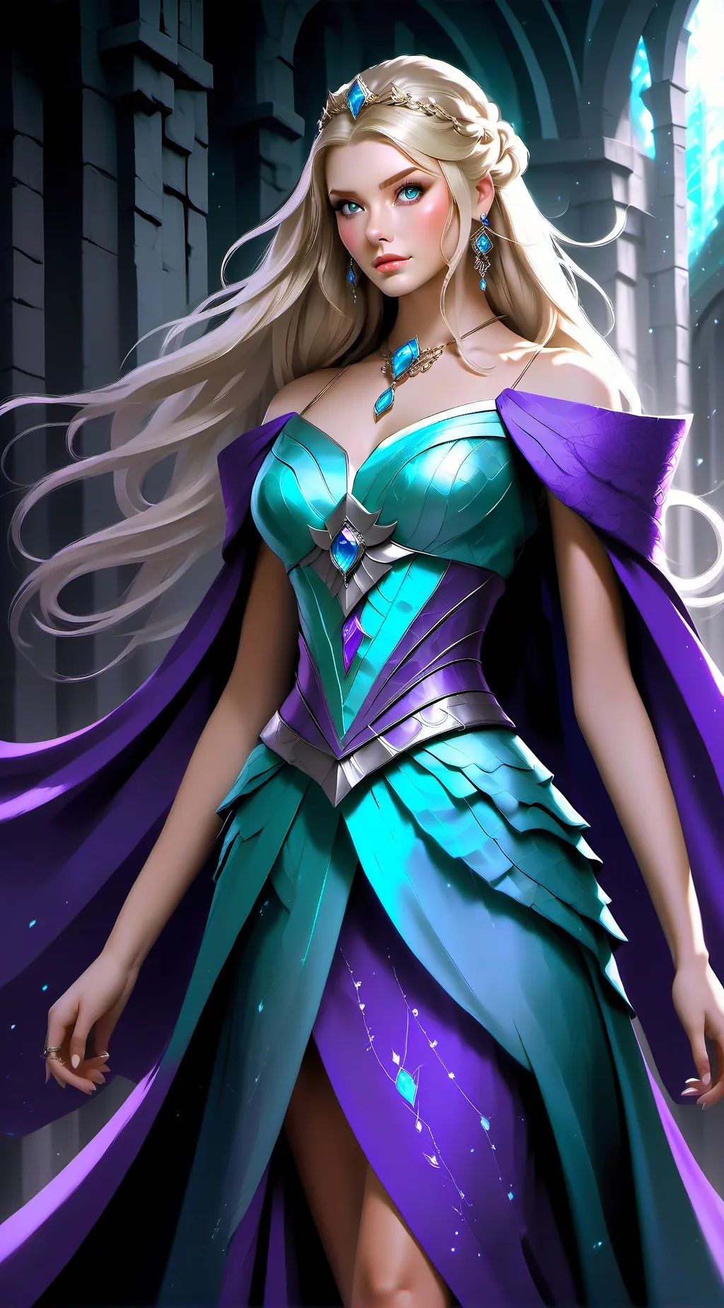 ai character: Luzia background