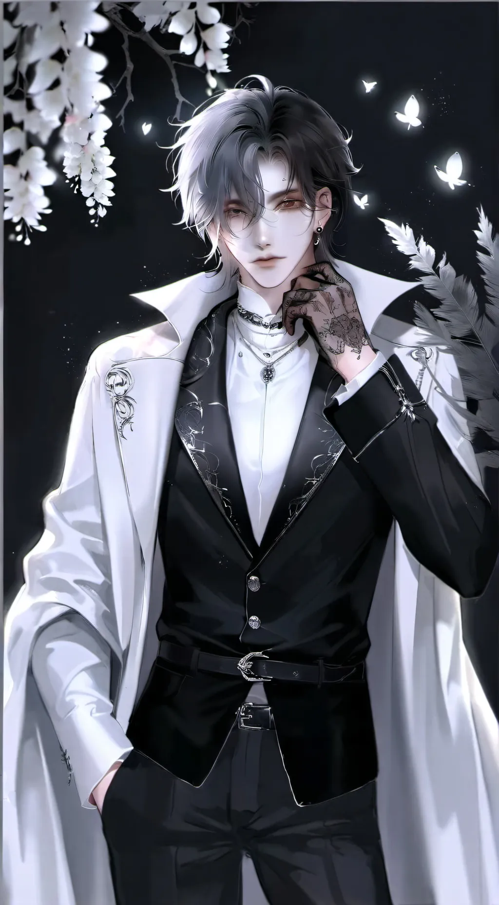 ai character: Аллен background