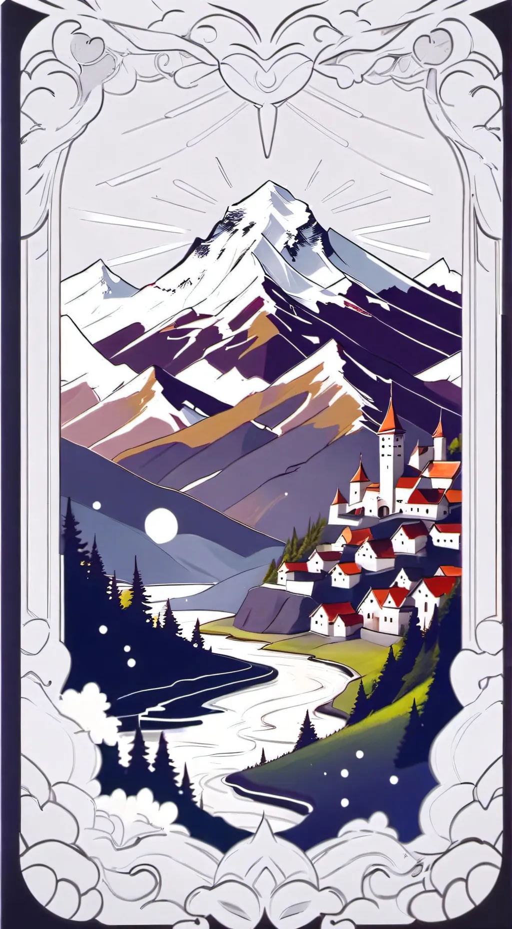 ai character: Double fedora  background