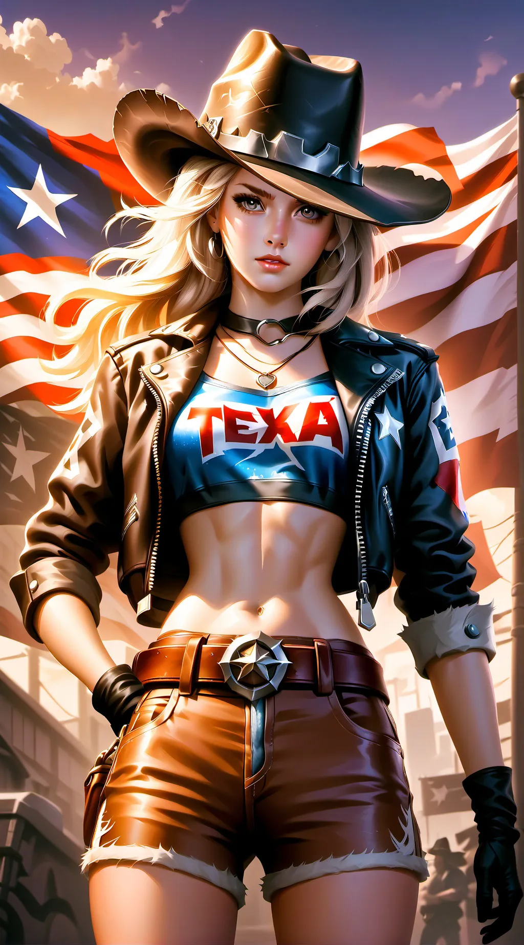 ai character: Heather background