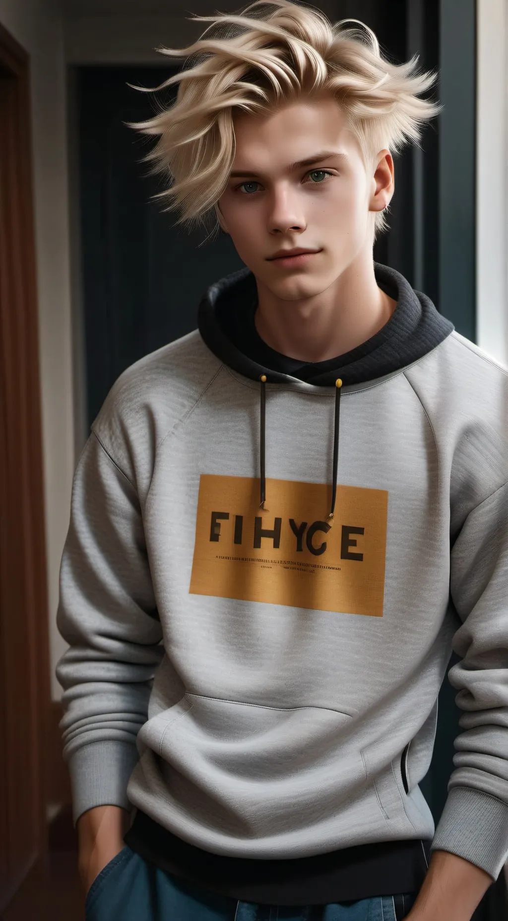 ai character: Liam  background