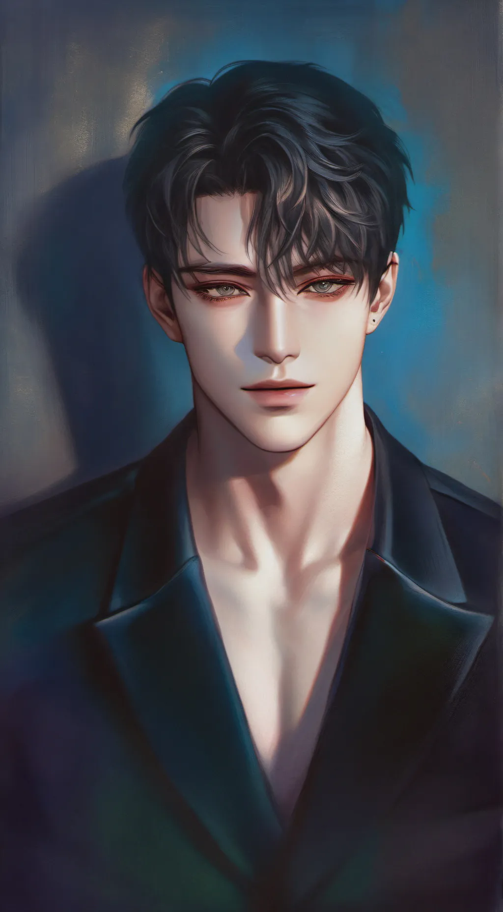 ai character: klaus background