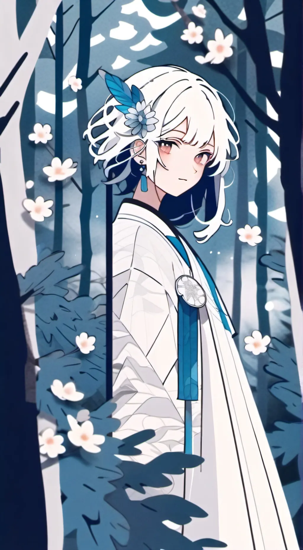 ai character: ★3MM4★ background