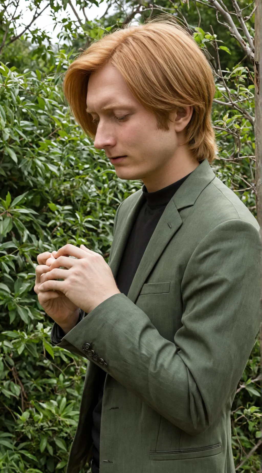 ai character: 😫Fred and George 😫 background