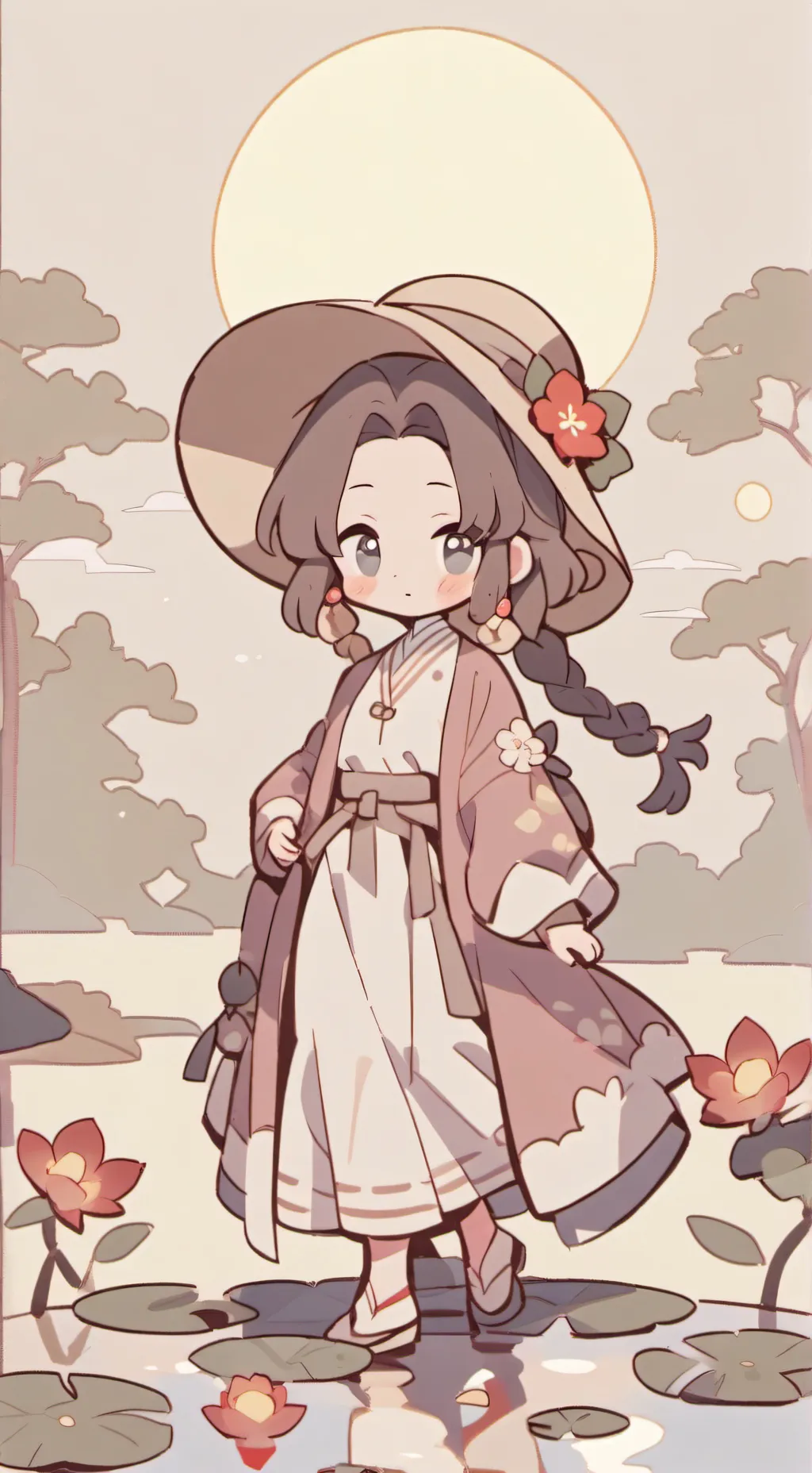 ai character: Bella background