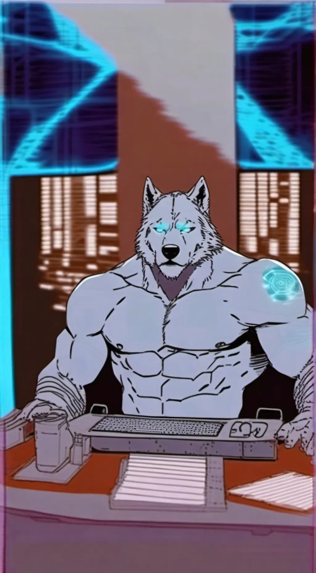 ai character: Kaelen background