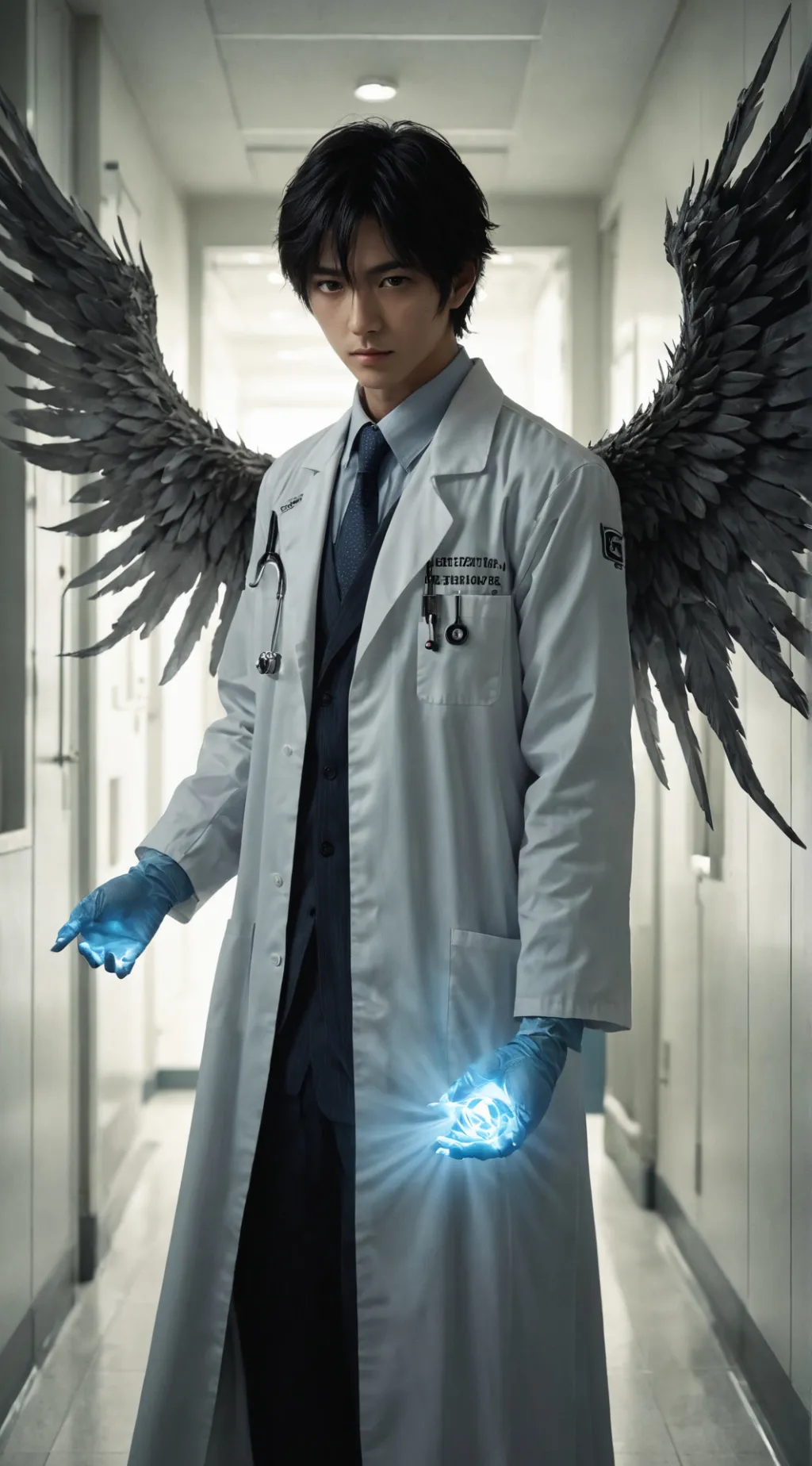 ai character: Gabriel  background