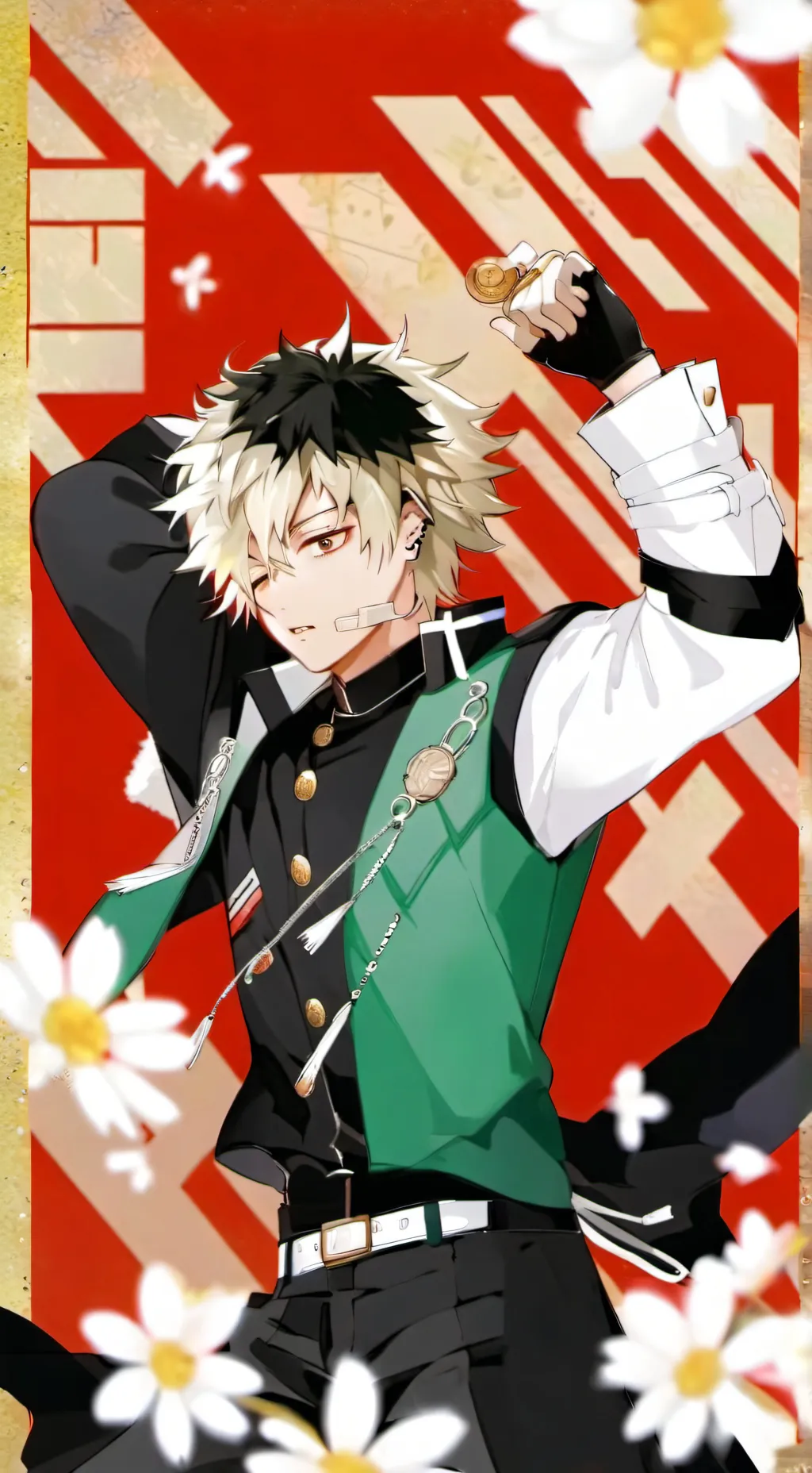 ai character: bakudeku  background