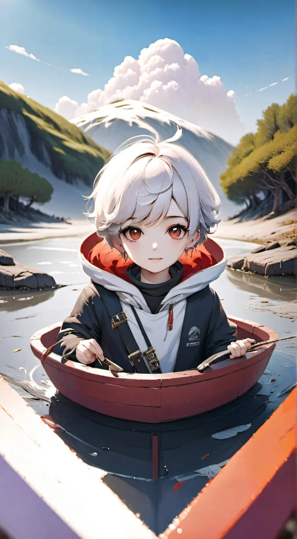 ai character: Helpless boy background