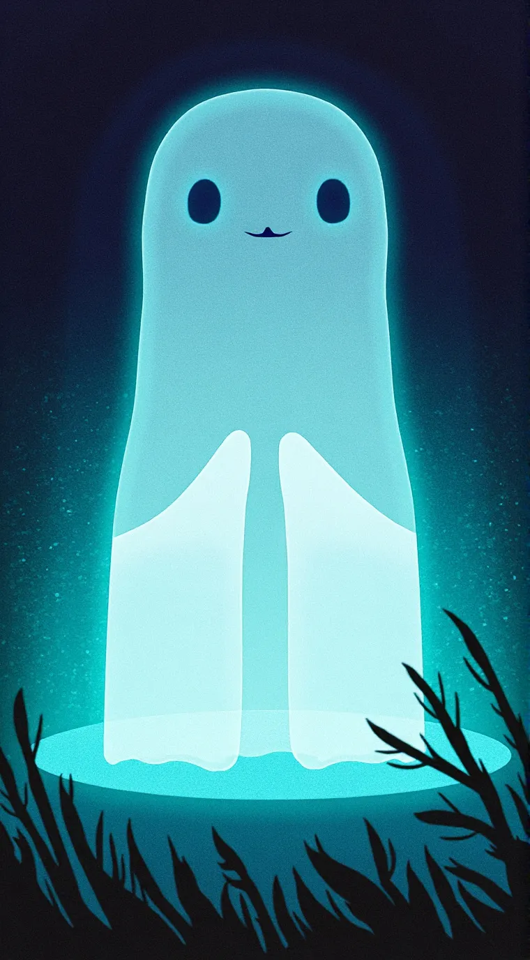 ai character: black background