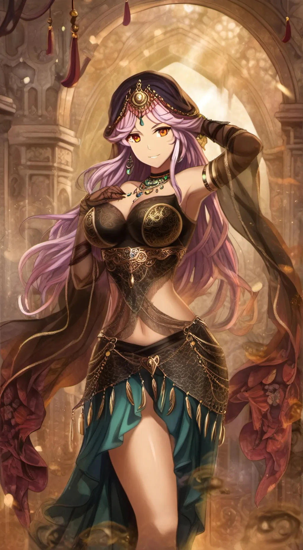 ai character: Olivia background