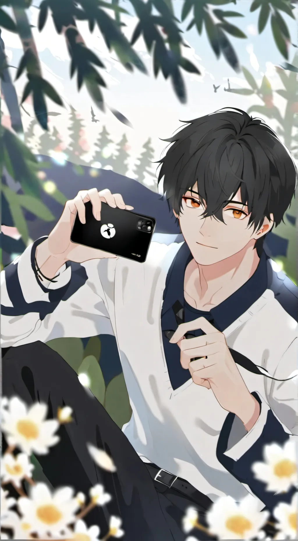 ai character: change background