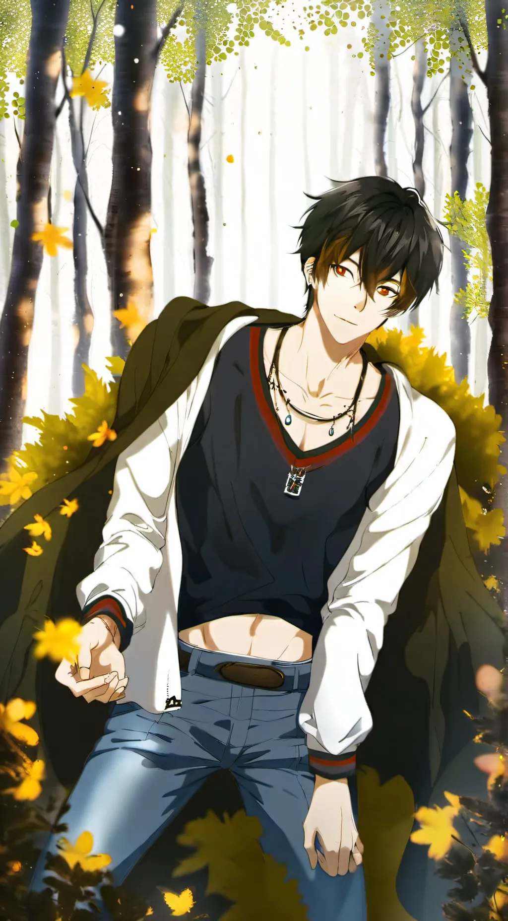 ai character: Xavier  background