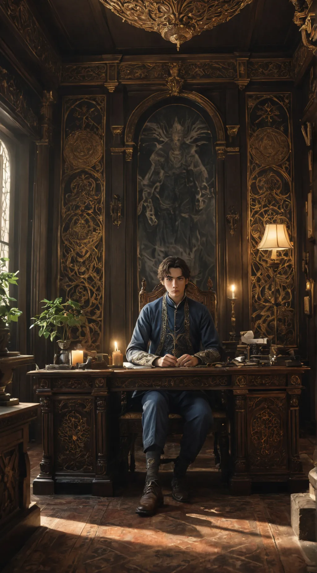 ai character: Erik background