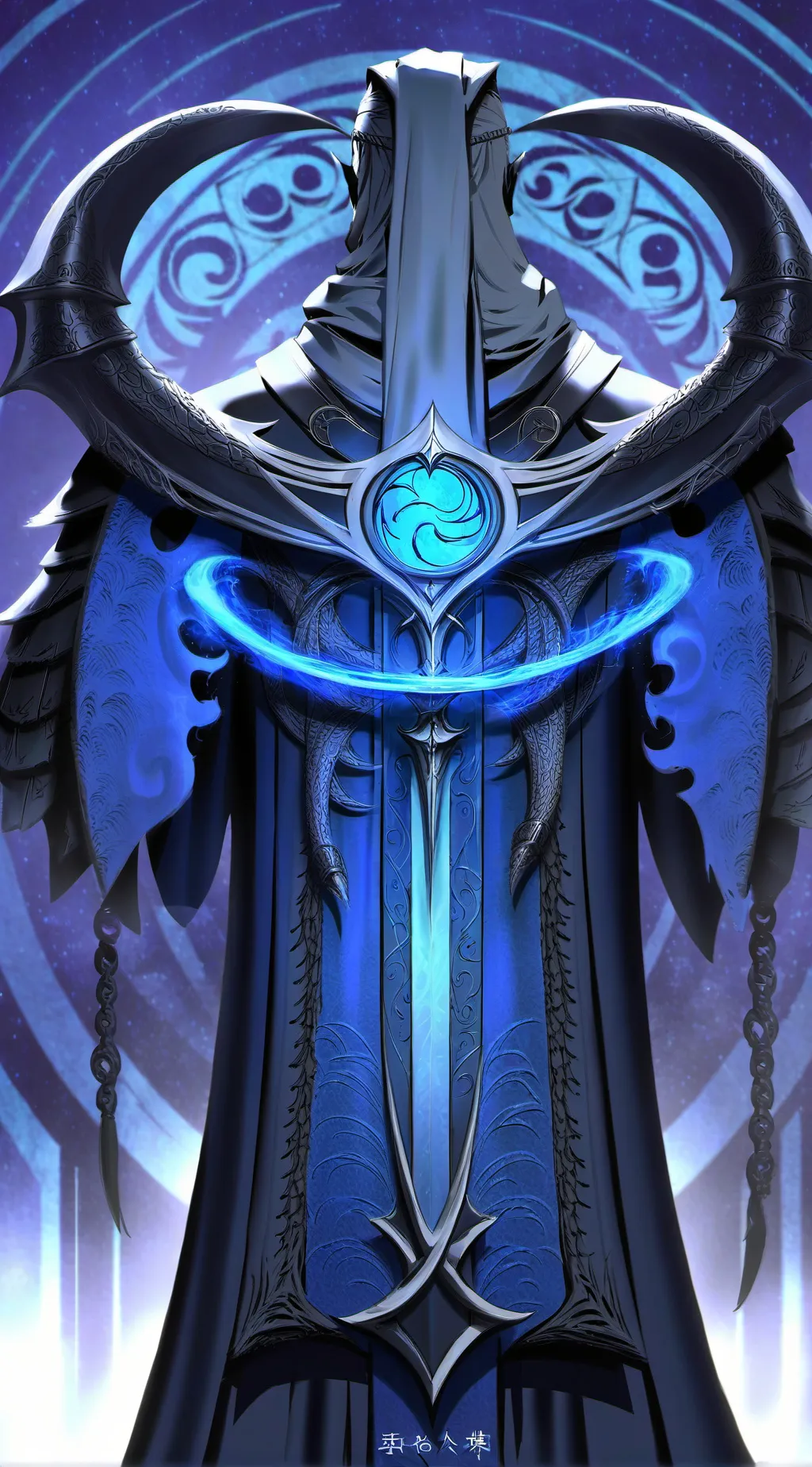 ai character: the living sword background