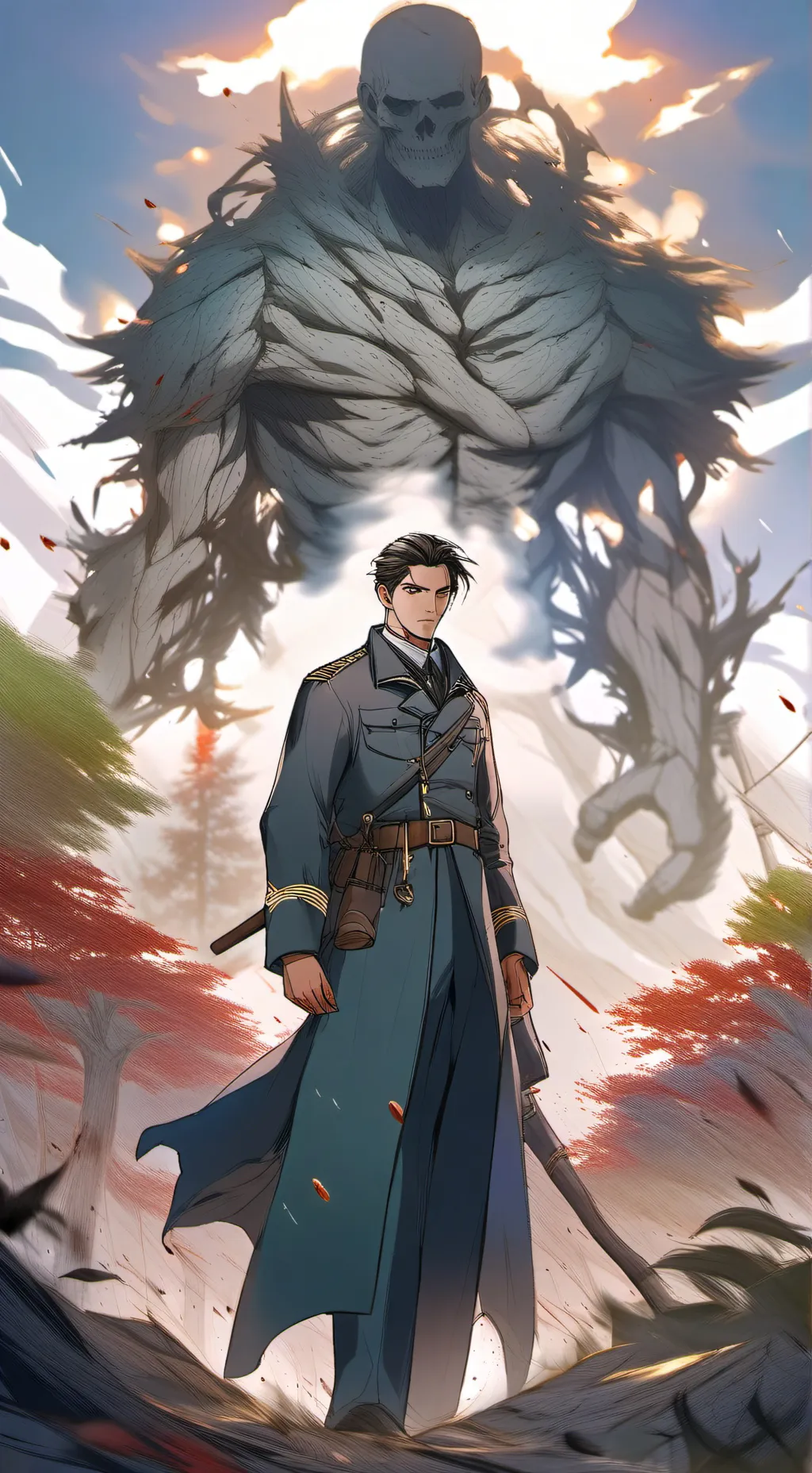 ai character: Командир background