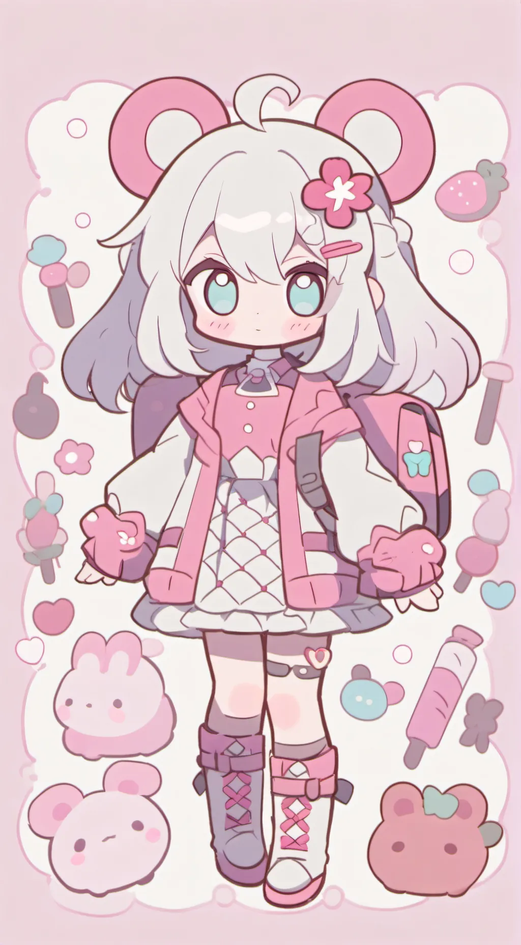 ai character: tu nv background