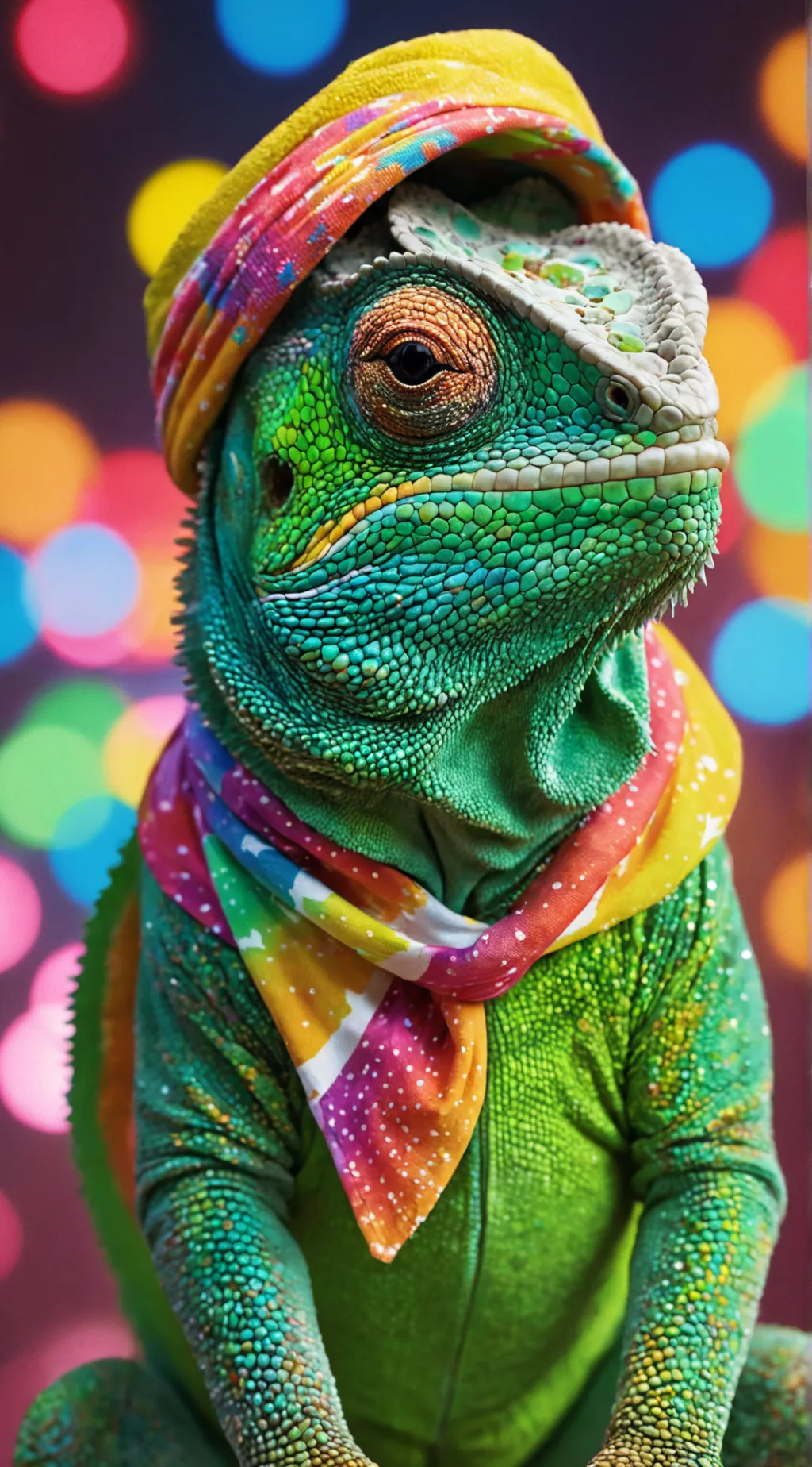 ai character: Pixel background