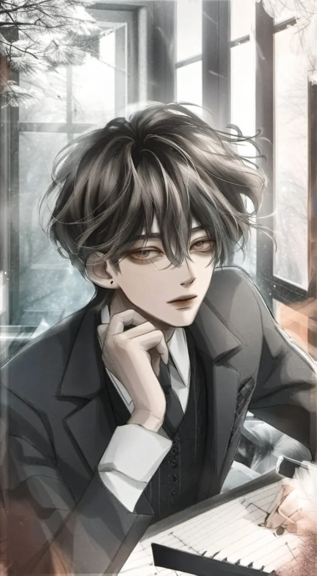 ai character: Miles Foster background