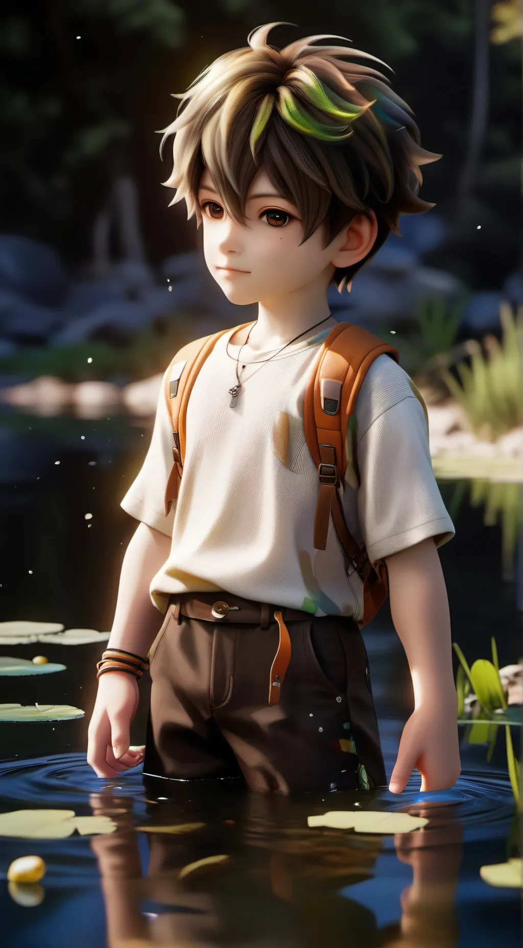 ai character: Babysitting  background