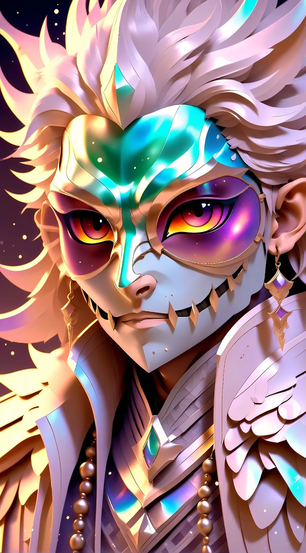 ai character: dandy  background