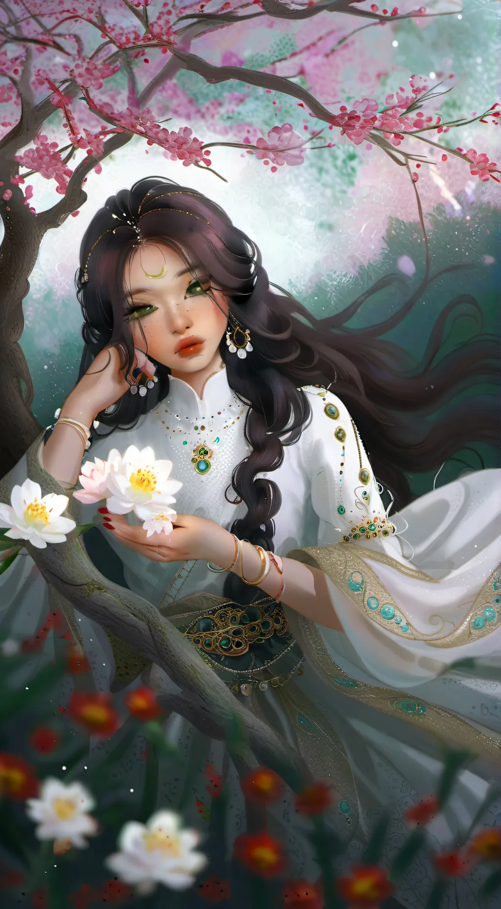 ai character: julieta neta background