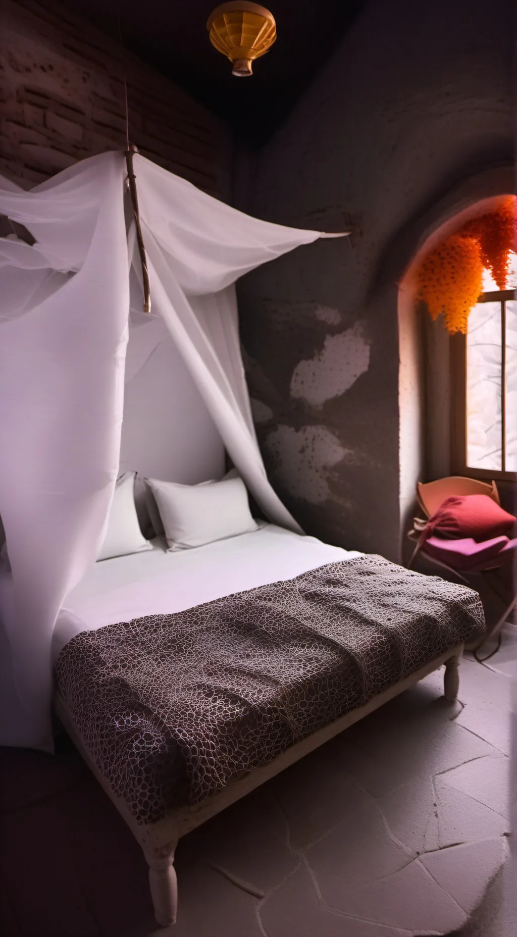 ai character: Todoroki's bed background