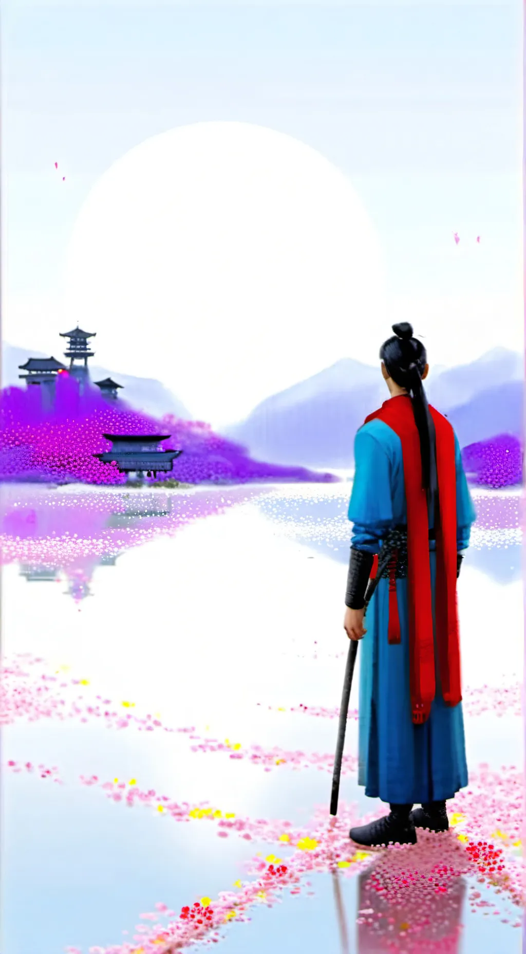 ai character: shade background