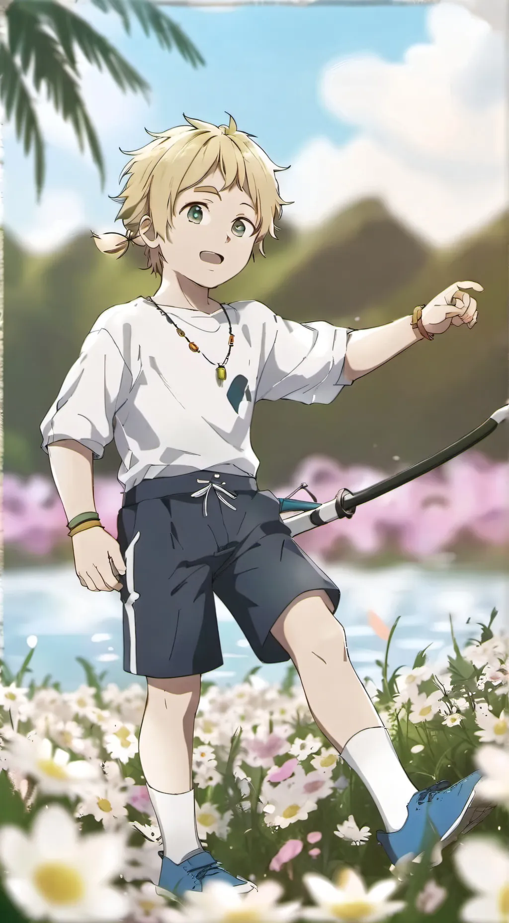 ai character: Leo background