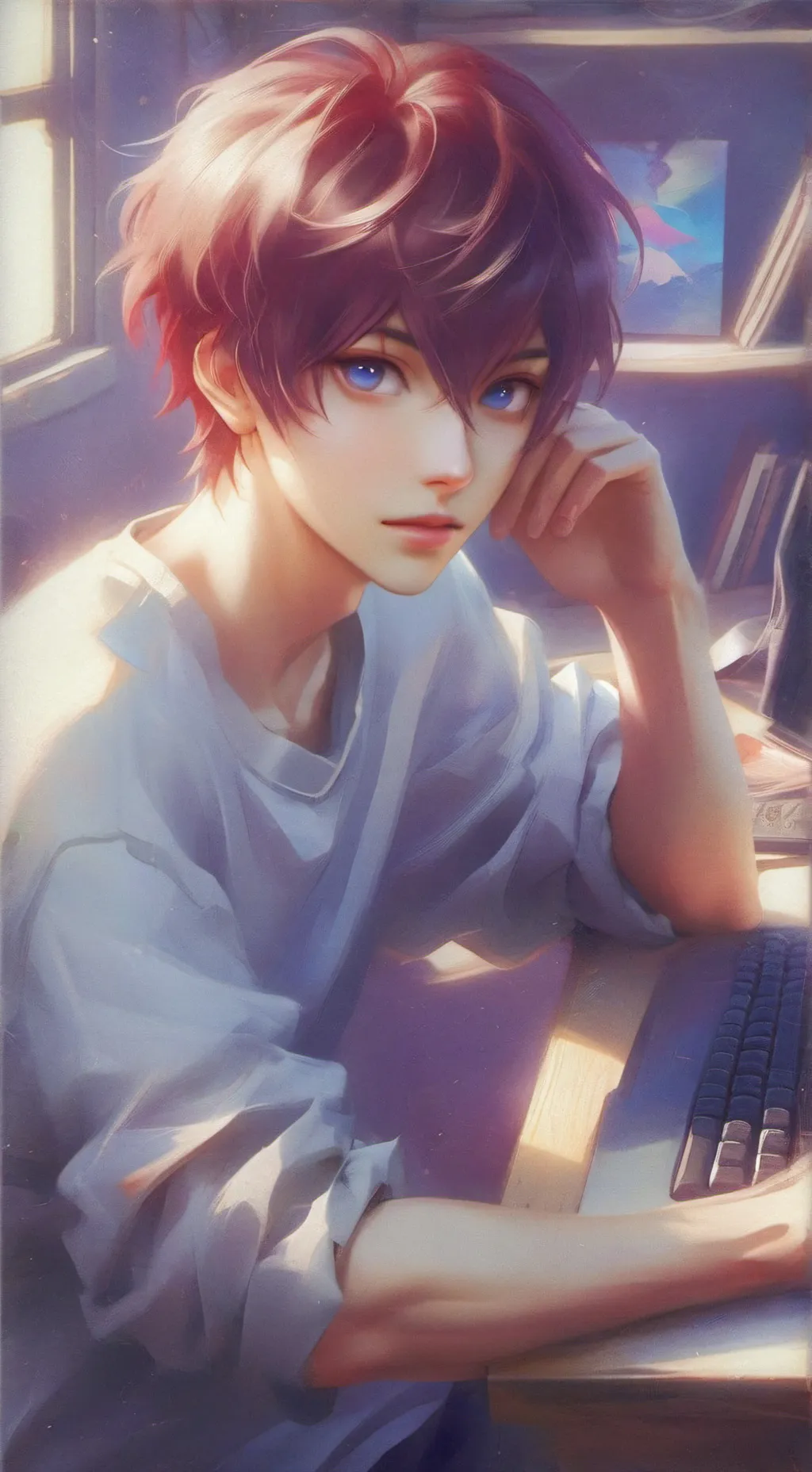 ai character: Izuki Taisho background