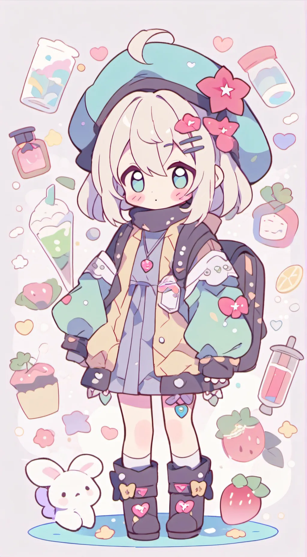 ai character: ➶𖤐✰𝒍𝒆𝒐 ✰𖤐➷ background