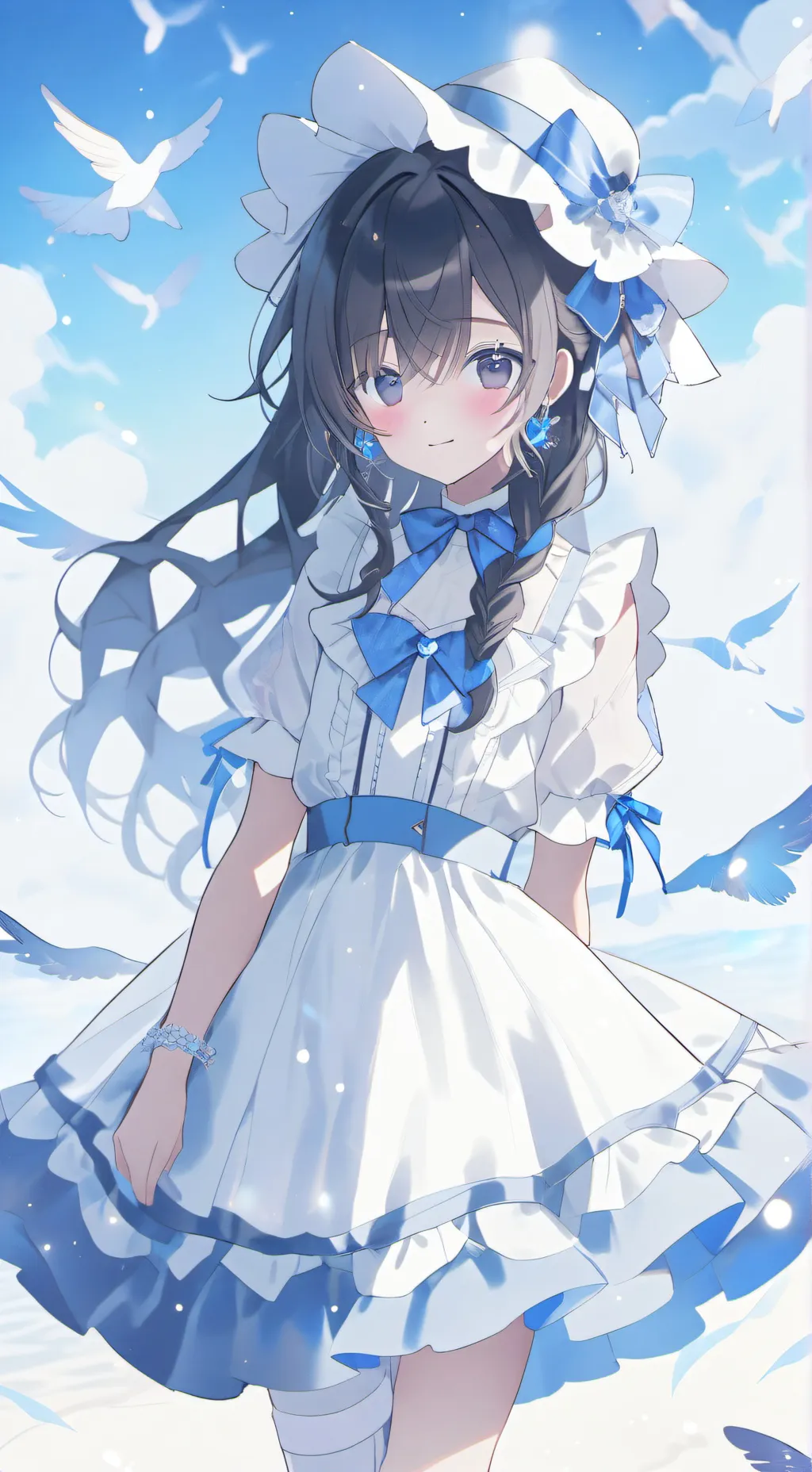 ai character: Bubbley! background