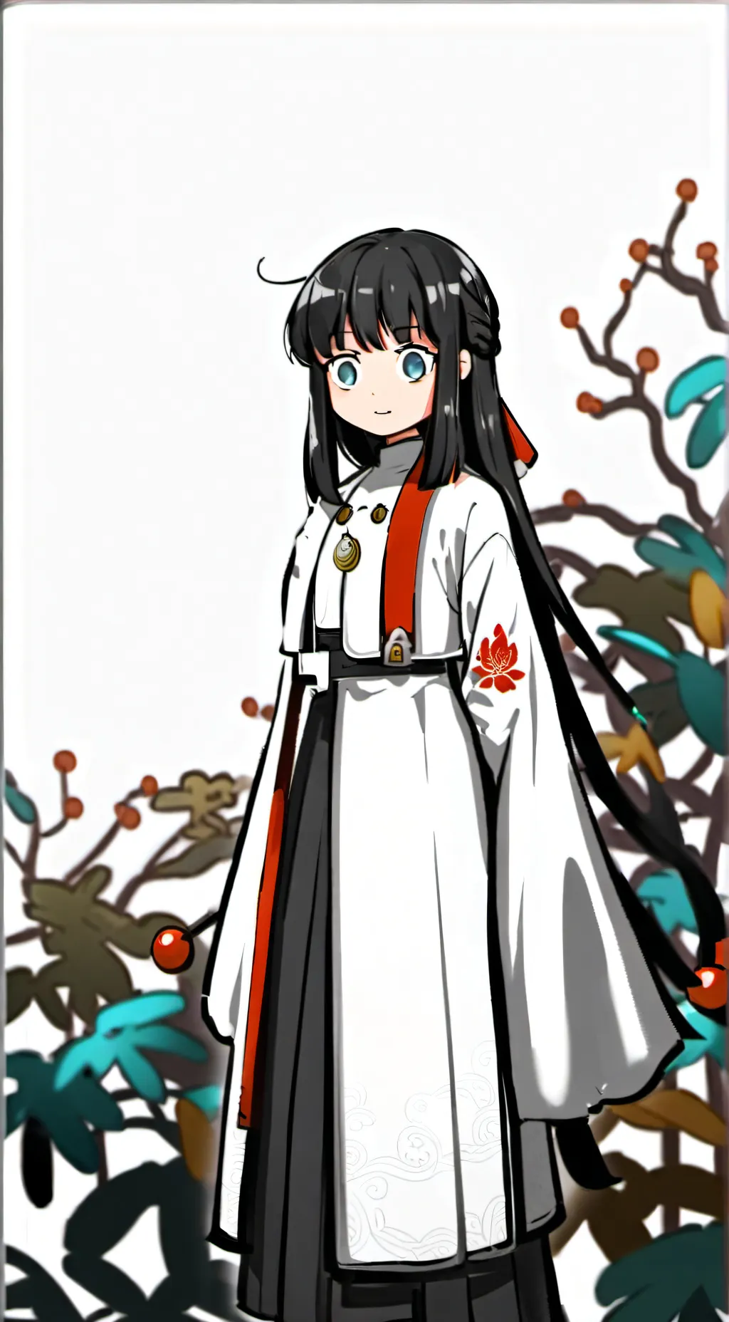 ai character: mini Muichiro background